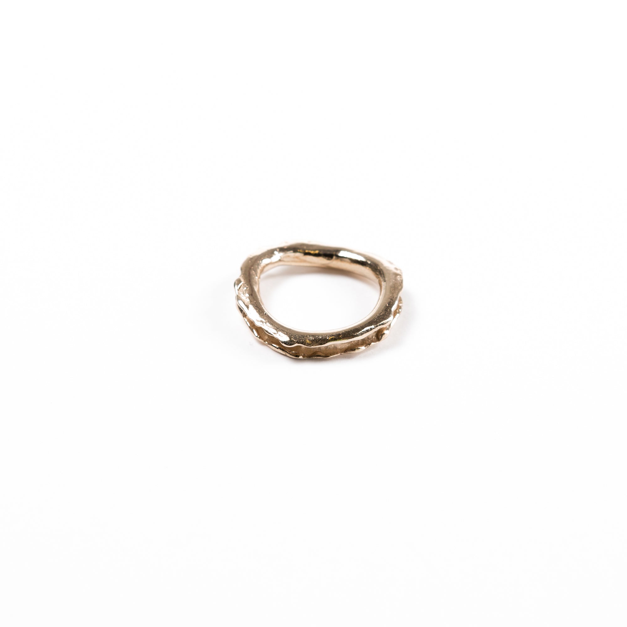 Stromboli Ring in Bronze