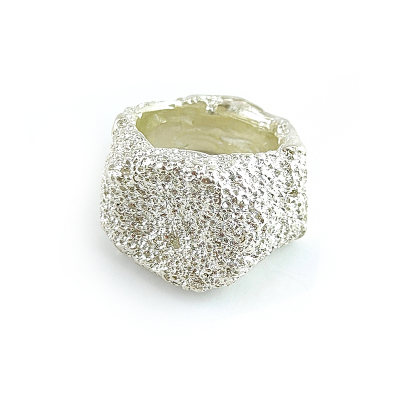ANELLO SCIARA IN ARGENTO