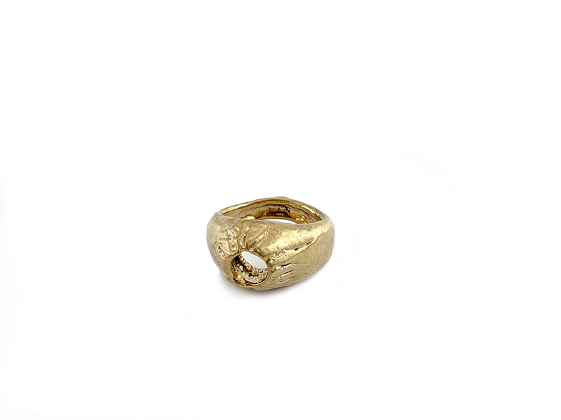 Anello Cratere Nord Est in Bronzo