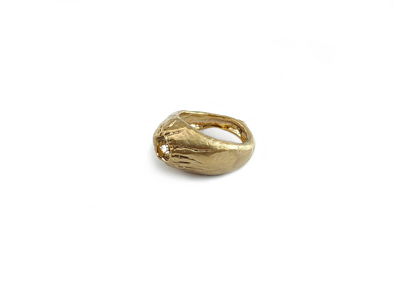 Anello Cratere Nord Est in Bronzo