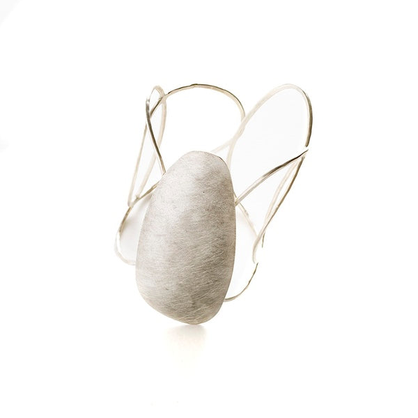 Bracciale dolmen in argento
