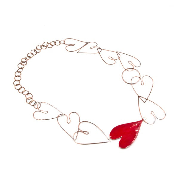 Alice's heart necklace